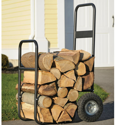 Haul-It Wood Mover - Rolling Firewood Cart