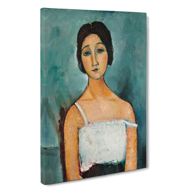 Christina by Amedeo Modigliani - Wrapped Canvas, 50cm H x 35cm W x 3cm D