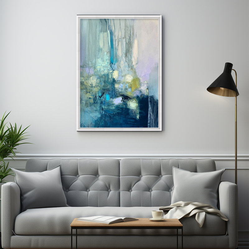 Abstract The Falls, 40" H x 30" W