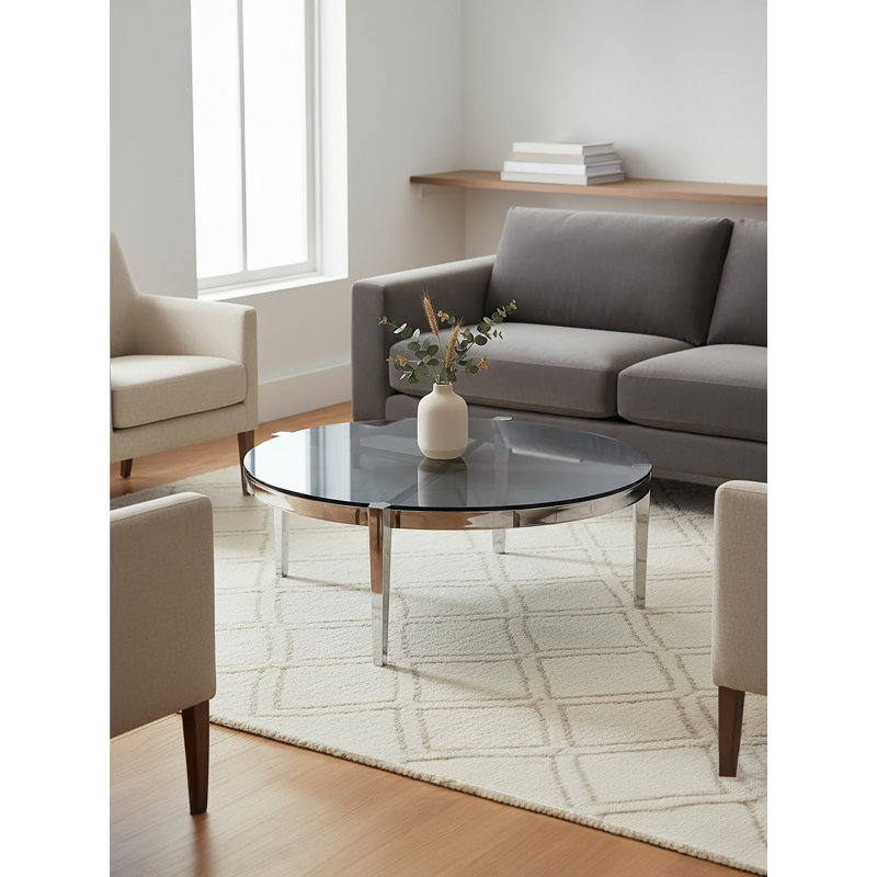 Four Leg Coffee Table with Storage