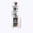 Bamboo Bathroom Storage Cabinet Linen Tower-118504702