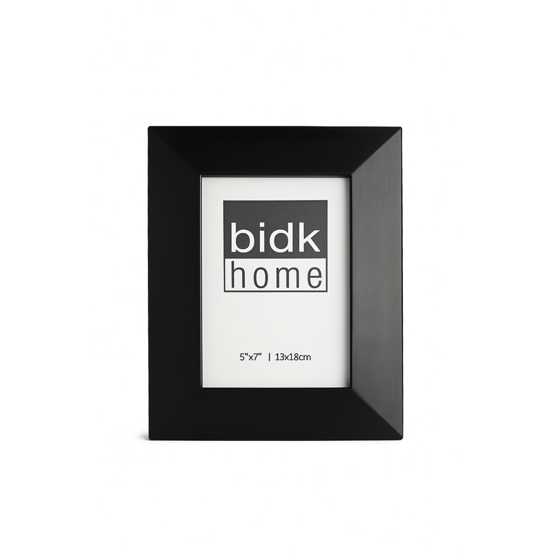 Cadre photo simple noir Ayrton, 5 po x 7 po