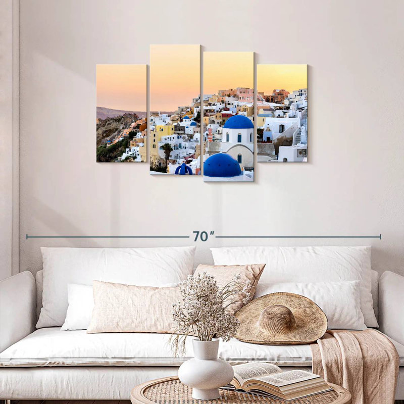 Nicci Romantic Santorini Skyline