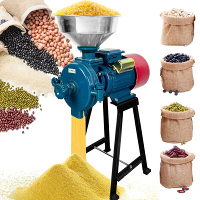 110v Electric Grinder Mill Grain Corn Wheat Feed/flour Dry Cereal Machine -  EVGTTI, ZNKGMFJ026USD@#250411