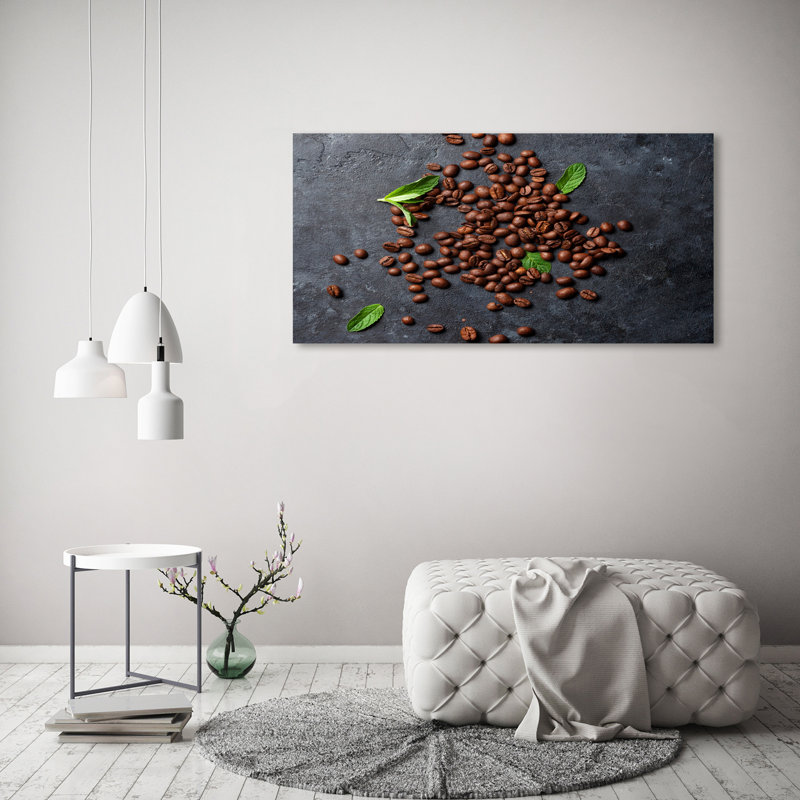 Coffee Beans - Wrapped Canvas Print