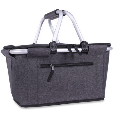 Picnic Basket, Insulted Cooler with Handles 27L