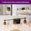 Éclairage pour meuble-lavabo à intensité variable 4 lumières Aura