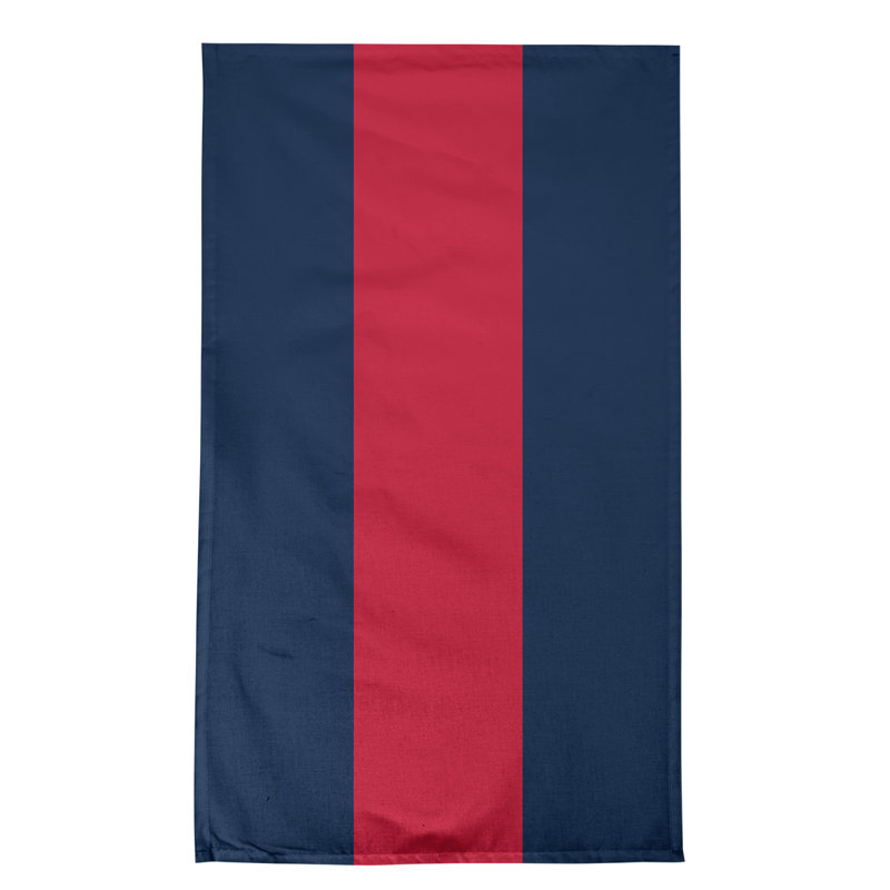 Anaheim Stripe Tea Towel Kitchen Towel, Poly Twill, Blue/Red