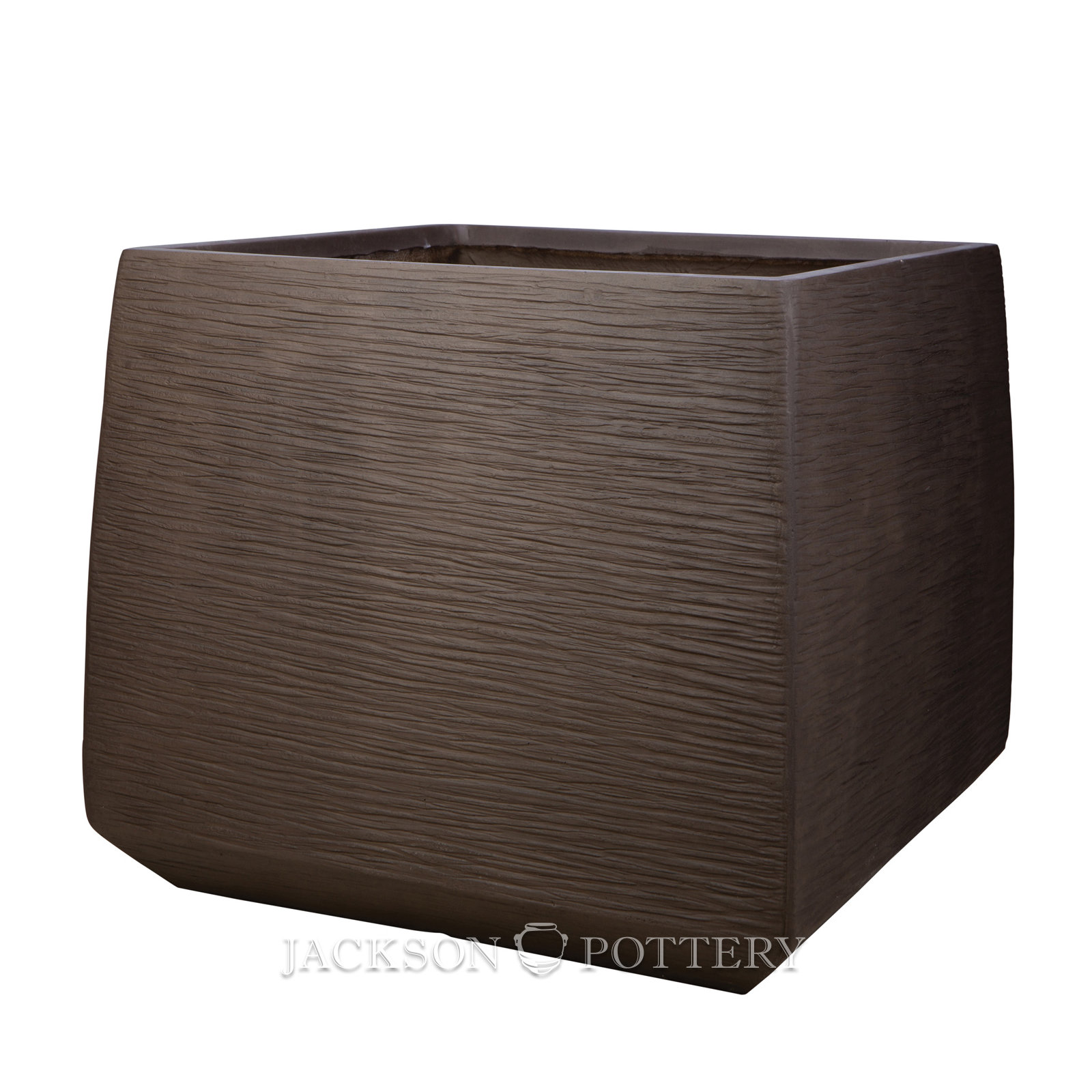Lightweight Metropolitan Square, 15" H x 17" W x 17" D, Brown