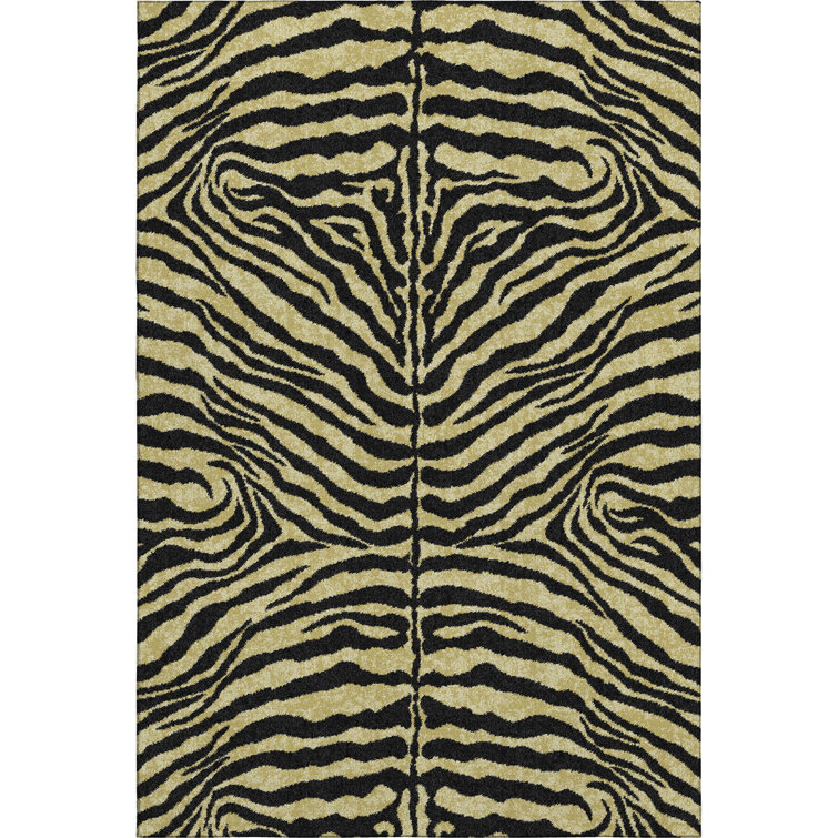 Premium Machine Washable Kishonna AMF42 Gilded Rug