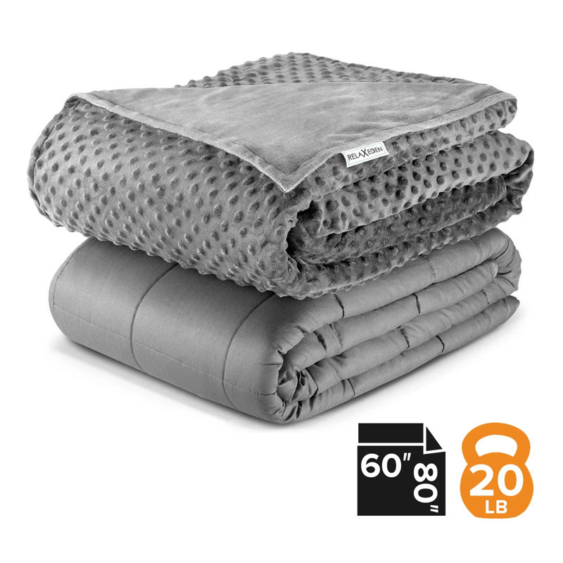 Weighted Blanket, Gray/Gray