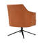  Chaise longue pivotante en similicuir Terra Cotta-1679614216