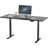 Skyscraper Electric Height Adjustable Standing Desk, Dual Motor and Digital Control with Memory, 72x30, White Top with Black Frame-765077059-765077071