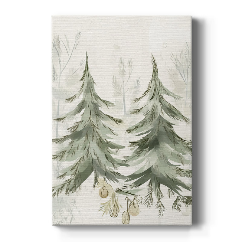 Christmas Holiday Art CDII - Gallery Cavas, H 27 po x l 18 po