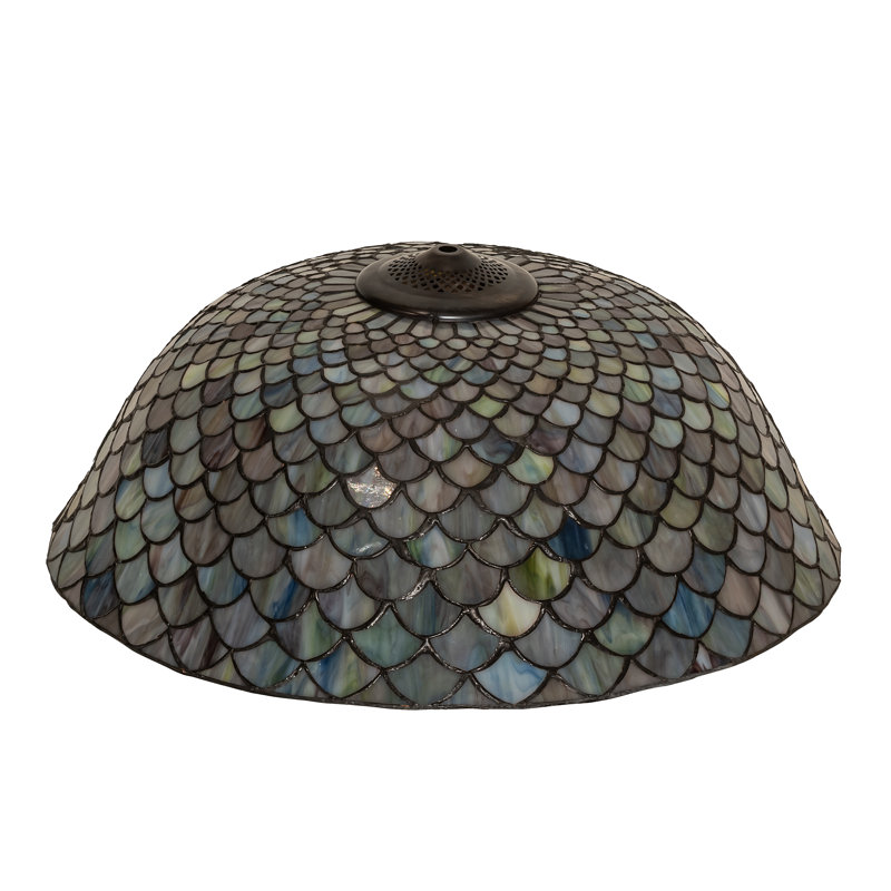 20" Wide Tiffany Fishscale Shade