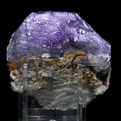 Etched Purple Fluorite - Taourirt, Morocco