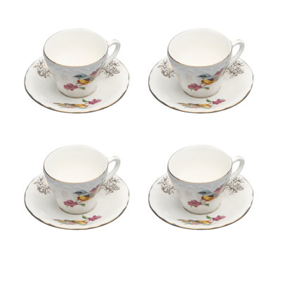 Tasse à espresso et soucoupe 