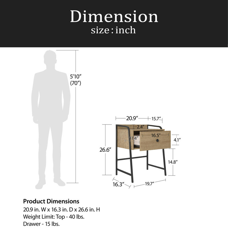 Nightstand With Drawer