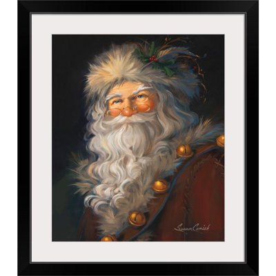 Père Noël, art mural par Susan Comish