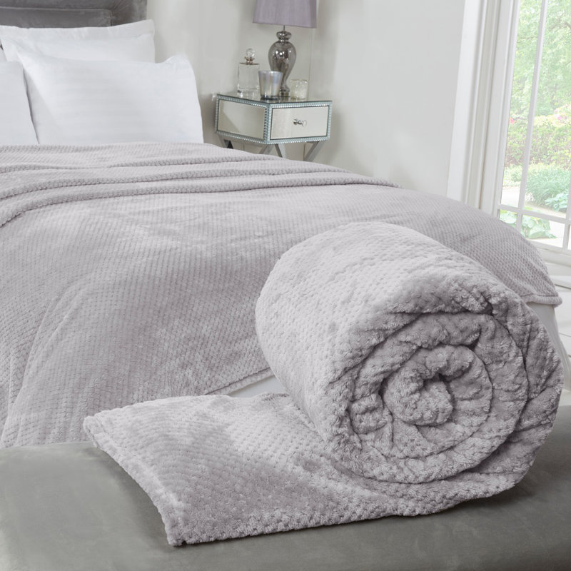 Norene Waffle Throw Blanket