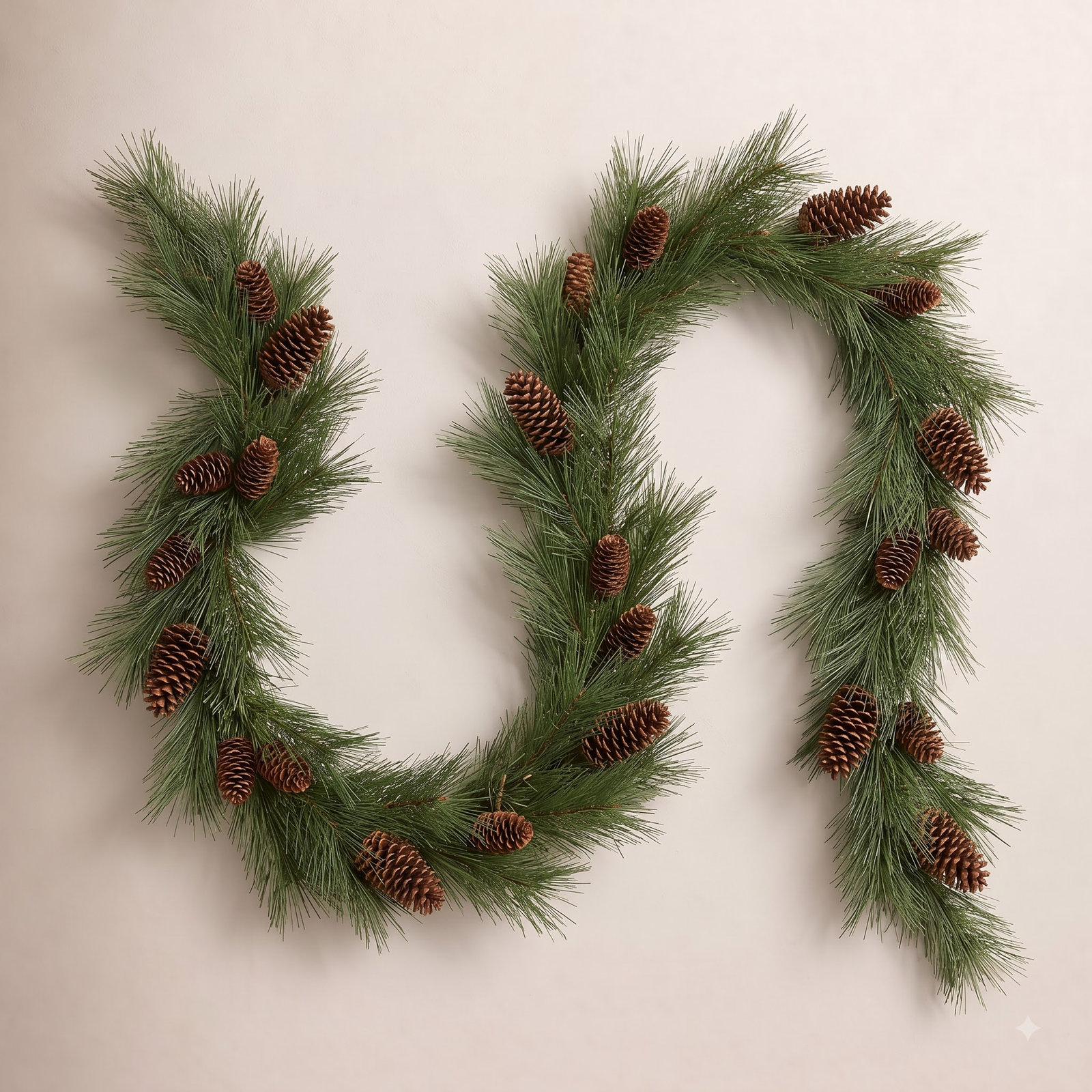 69'' in. Faux Pine Garland