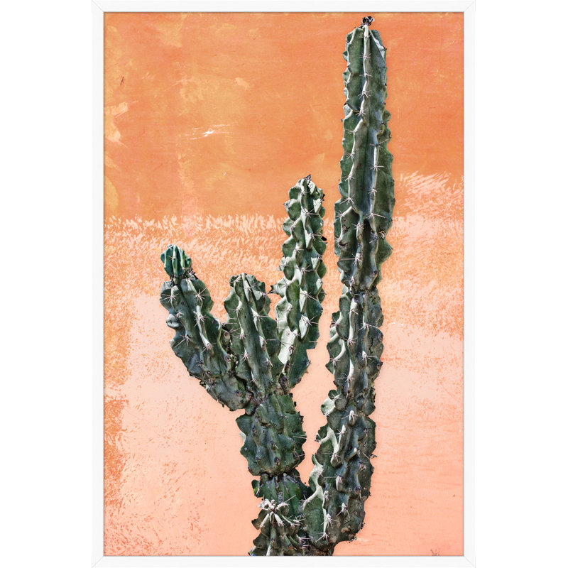Orange Cacti 2 Print by Nathan Turner