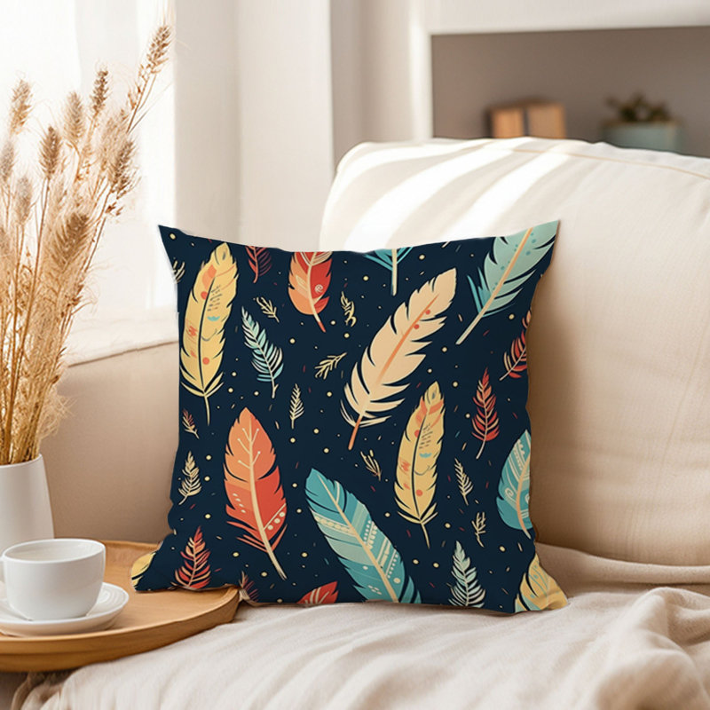 Bohemian Feathers XIV Bohemian, 20" H x 20" W