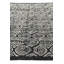 Tapis noir Odea