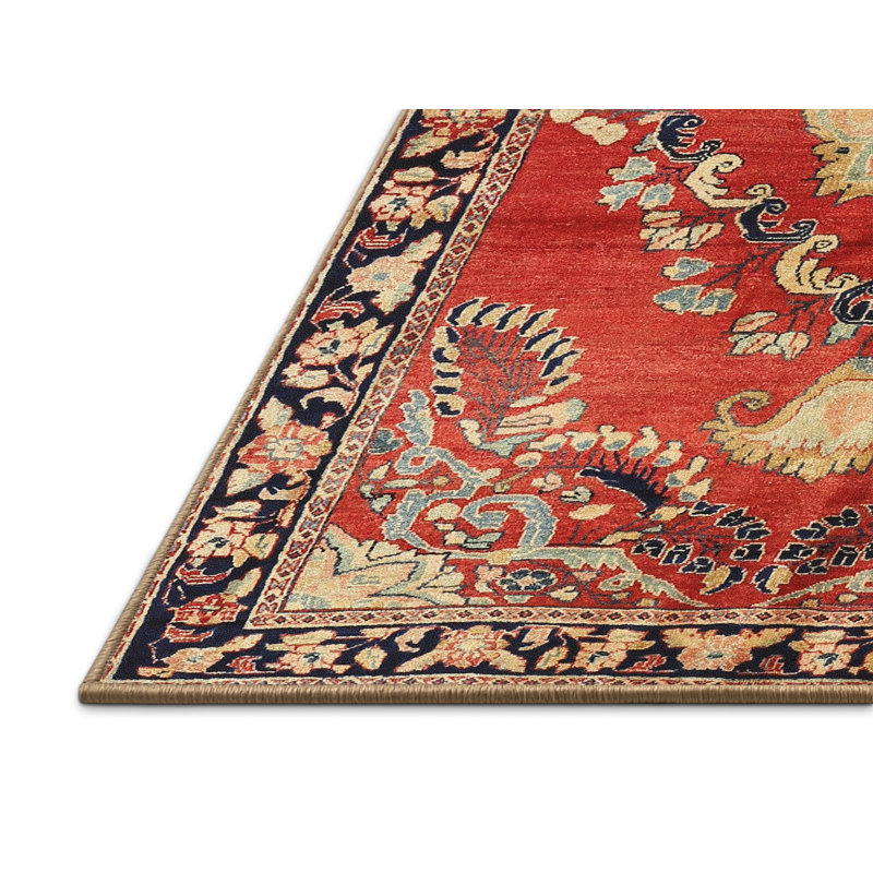 Tabares Performance Oriental Indoor Rug, Rectangle 3' x 5'