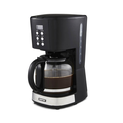 GEEPAS 1.5L Filter Coffee Machine, 900W