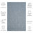 Aevry Navy/Gray Area Indoor/Outdoor Area Rug-1082230523