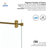 Radiance 48 In. W X 34 In. D X 76 In. H Sliding Frameless Corner Shower Enclosure With Clear Glass-112209007