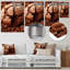 Chocolat, biscuits délices I - Pop Art, art mural en métal-225588936