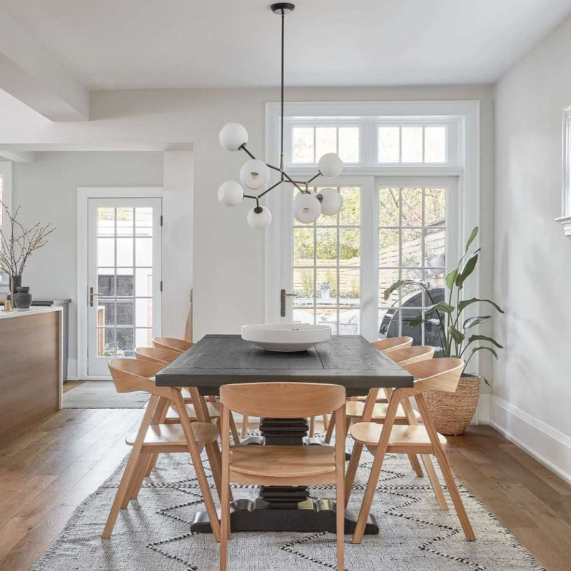Alyzza 8 - Light Geometric Chandelier