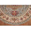 Tapis à motif géométrique rond 8x8