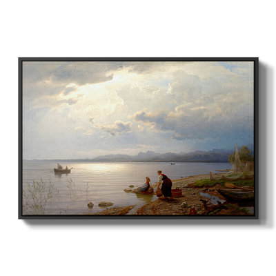 Shoot the Rapids, Saguenay River, 1905-1910 - Winslow Homer, toile tendue avec châssis