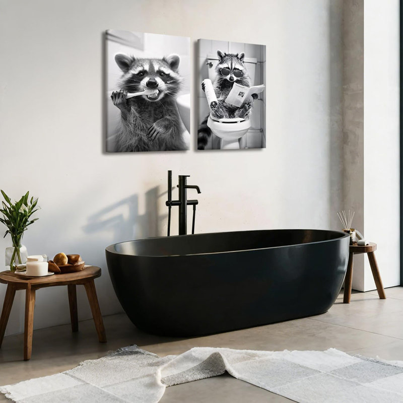 2 Piece Wrapped Canvas Print, 40 cm H x 30 cm W