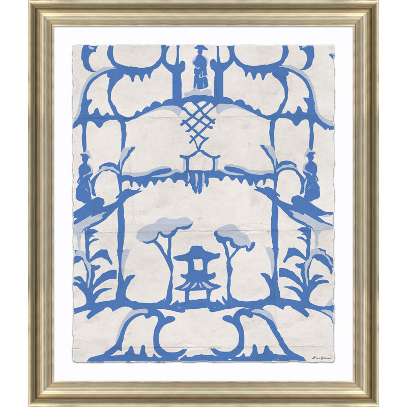 Folly In Blue Giclee Print by Dana Gibson