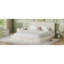 Lits à coussin de nuage avec tablette latérale réglable, acier Sherpa très grand, maison moderne