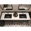 MEJE 21 Inch Porcelain Undermount Bathroom Sink, Rectangle Lavatory Vanity Sink, Undercounter Basin-104650581