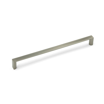 Brushed Nickel Square D-Bar Handles 