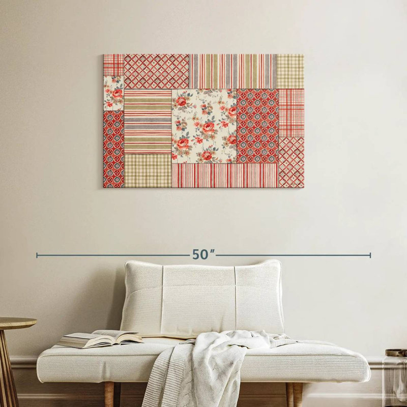 Kerner Farm Patchwork III, 24" H x 36" W