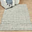 Abstract Area Rug in Gray-1762888179