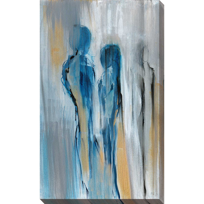 « just a memory i », reproduction de peinture à l’acrylique sur toile, H 30 po x l 18 po x P 1 po