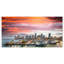 « miami coucher du soleil panoramique view », reproduction d’impression sur toile tendue-29496369