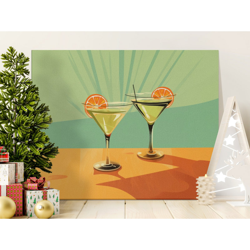 Poche Wrapped Canvas Print Set, 60x20