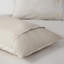 Housse de couette pour lit très grand / très grand en coton biologique - Attaches de coin intérieures de style respirant naturel-122455998