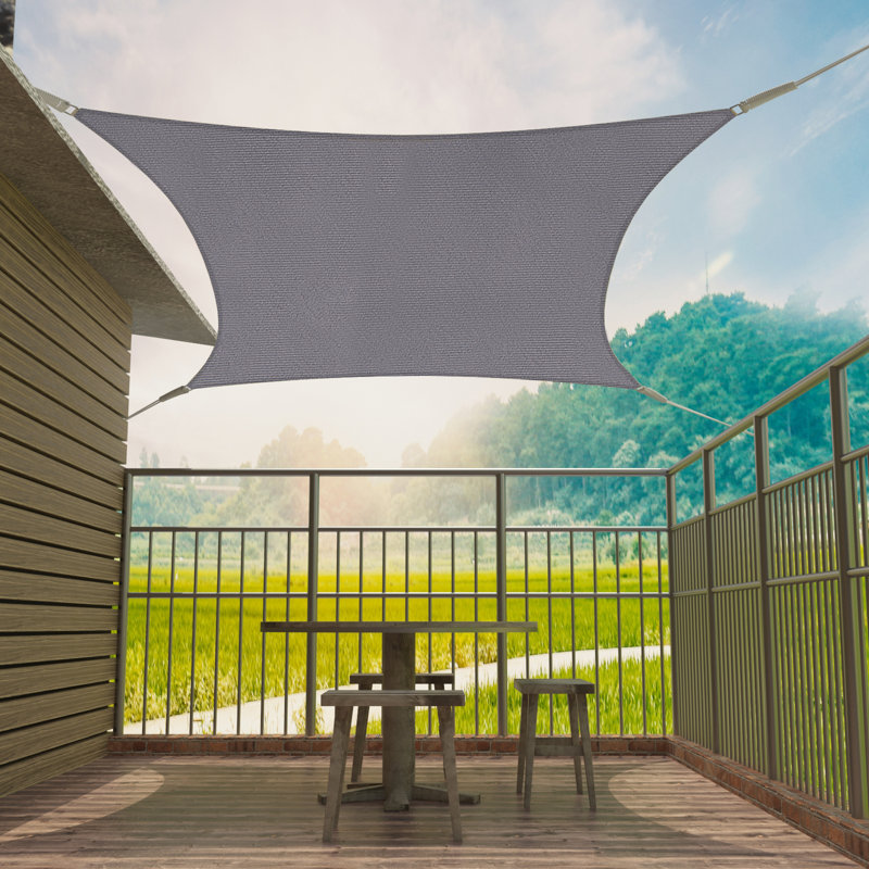 Dyersburg 4m x 4m Square Shade Sail, Grey