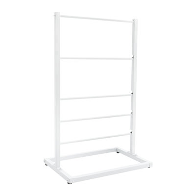 Parkor 5-Tier Metal Craft Organizer Stand for Ribbons, Wrapping Paper
