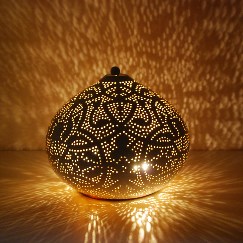 Bratcher Metal Globe Lamp
